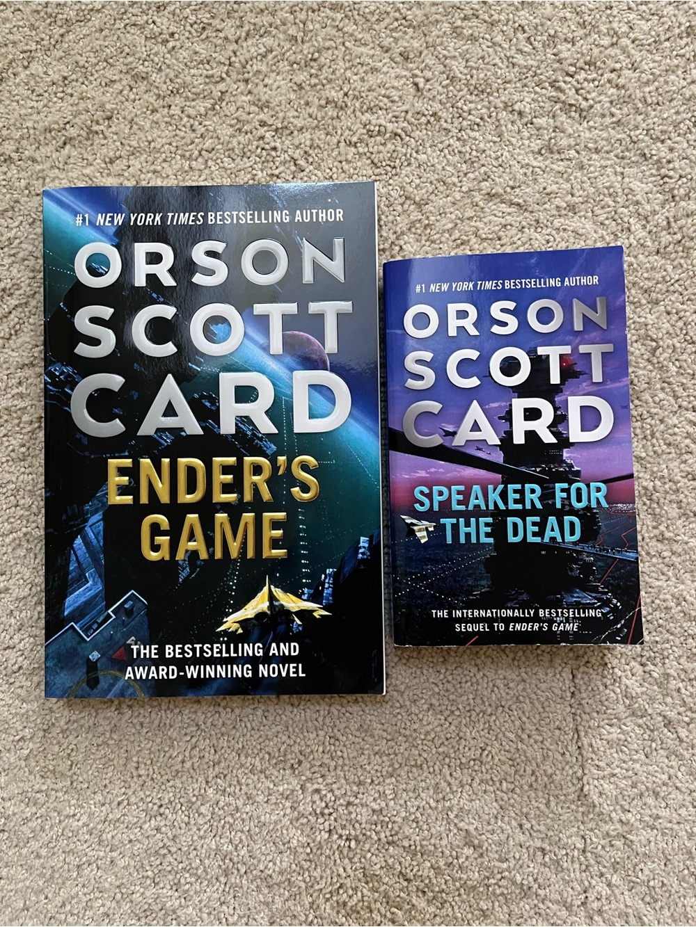 Ender's Game & Speaker for the Dead Paperbacks x2
